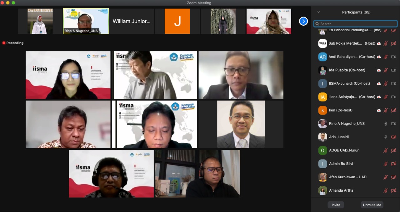 Pelepasan AWARDEE IIMSA ke United Kingdom (UK), yang diikuti mahasiswa Prodi Kedokteran Anis Sofia Harjanti Angkatan 2018, pada hari Rabu, 15 September 2021 jam 20.00 WIB