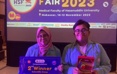 Mahasiwa FK Juara di Hassanudin Scientific Fair 2023