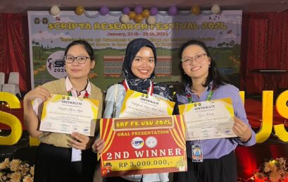 Mahasiswa FK juara II Cabang lomba Oral Presentation