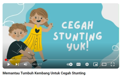 Jangan lupa memantau tumbuh kembang untuk cegah stunting