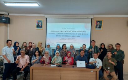 Workshop Implementasi PWS Implementasi PP 53 Tahun 2023 dan FGD Keunggulan Komunitas di Kurikulum Program Studi Kedokteran